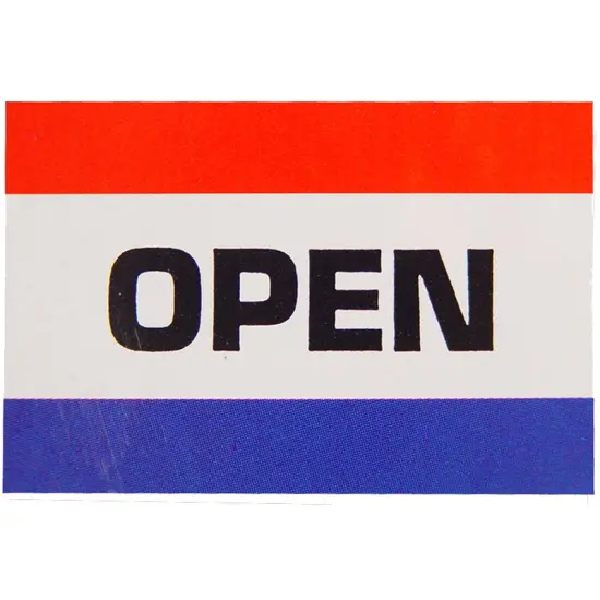 Open Flag with Grommets 3ft x 5ft {1}