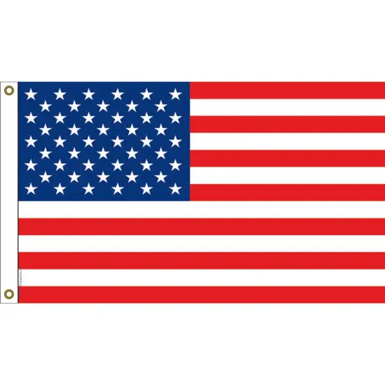 United States American Flag with Grommets 3'x5' {1}
