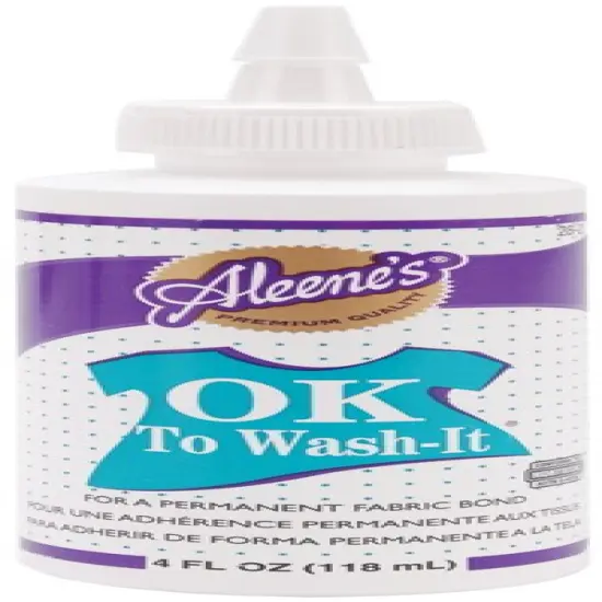 Aleene's OK To Wash-It Fabric Glue-4oz {1}