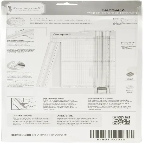 Dress My Craft Paper Trimmer-6"X12" {3}