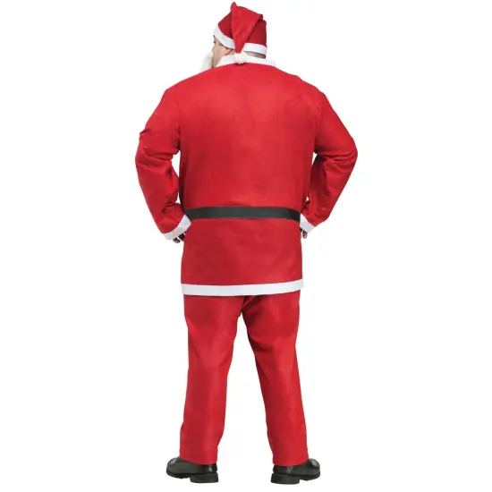 Fun World Pub Crawl Adult Santa Claus Suit Christmas Costume - Plus Size Red {6}