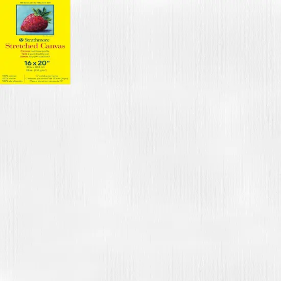 Strathmore 300 Series Traditional Stretch Canvas-16"X20" {1}