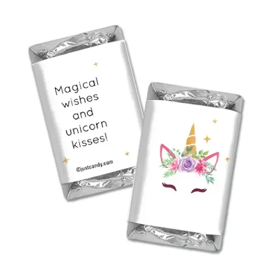 108 Pcs Unicorn Birthday Candy Hershey's Chocolate Mix by Just Candy (2 lb) {1}