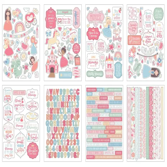 Echo Park Sticker Book-Our Little Princess {3}