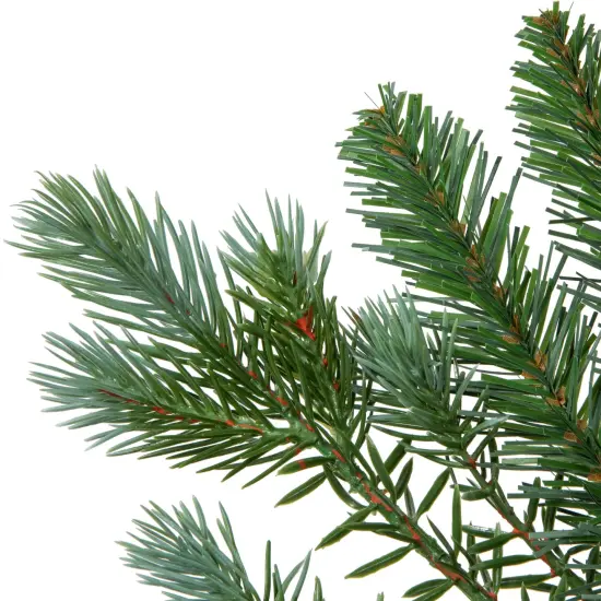 Northlight Real Touch&trade;️ Blue Spruce Artificial Christmas Garland - 9' x 14" - Unlit Green {6}