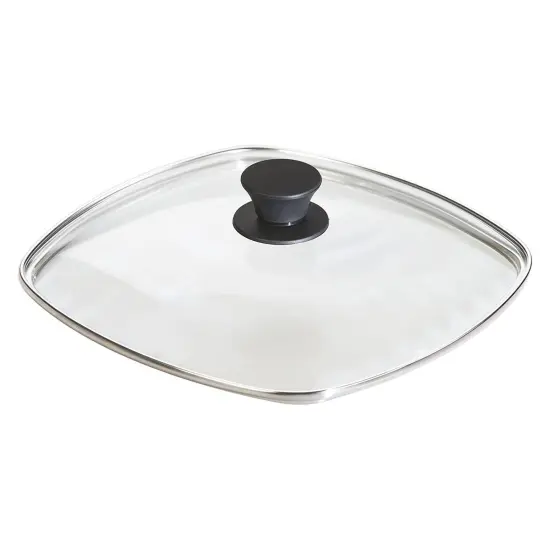 10.5" Square Glass Lid {1}