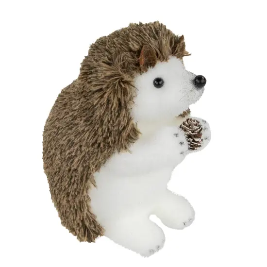 Northlight Standing Hedgehog Christmas Figurine - 6" - Brown and White {1}