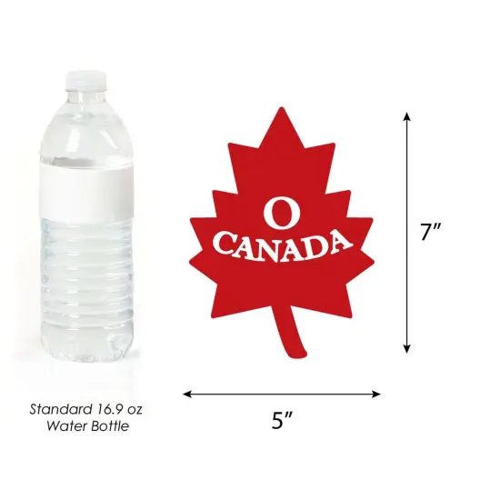 Big Dot of Happiness Canada Day - Maple Leaf Decorations DIY Canada Party Essentials - Set of 20 {6}