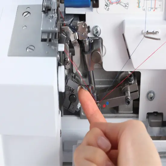 Juki MO-80CB 2/3/4 Thread Overlock Serger Sewing Machine {4}