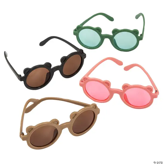 Kids Bear-Shaped Sunglasses - 12 Pc. {2}