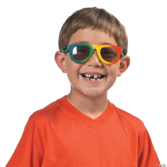Kids Rainbow Sunglasses 12 Pieces {2}