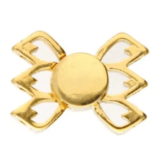 Fylakopi III, Gemduo Magnetic Clasp 24K Gold Plate, 1 piece {1}