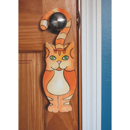 Unfinished Wood Animal Door Hangers (Pack of 24) {3}