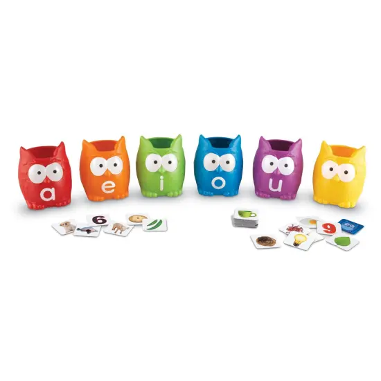 Vowel Owls&trade; Sorting Set {3}