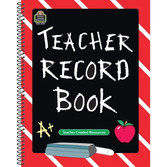 Chalkboard Teacher Record Book, Pack of 6 {2}