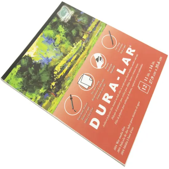 Grafix Dura-Lar Clear .004 Wet Media Pad 11"X14"-12 Sheets {3}