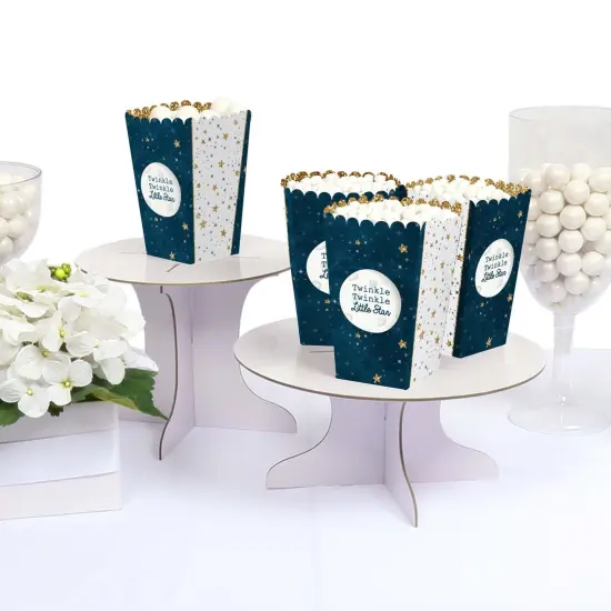 Big Dot of Happiness Twinkle Twinkle Little Star - Baby Shower or Birthday Party Favor Popcorn Treat Boxes - Set of 12 {4}