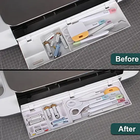 Tool Organizer for Cricut Maker 3 & Maker, Cricut Blade Storage Accessories and Supplies for Cutting Blades, Cricut Machine Organization and Storage Tools, Knife and Blade Bundle Organizer (Tool Mod) {6}