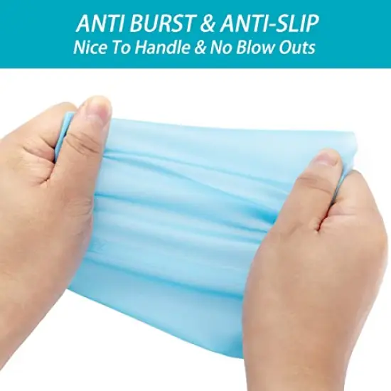 Piping Bags and Tips Set, Cakes Decorating Kit Supplies with 2 Reusable Pastry Bags, 18 Frosting Tips, 2 Couplers, 2 Bag Ties, 3 Cake Scraper, Cake Decorating Tools for Cookie Icing {6}