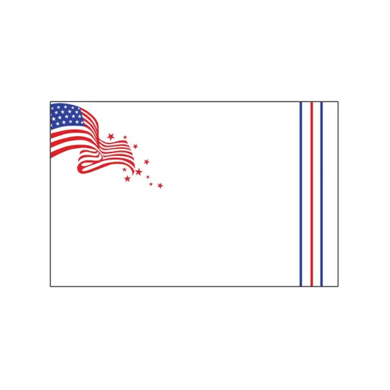 StoreSMART - Placecard Nametag Holders - Patriotic Pack - 20 Pack - Red and Blue {4}