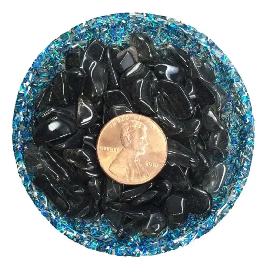 Apache Tears Tiny Crystal Chips &ndash; Size L1 {2}