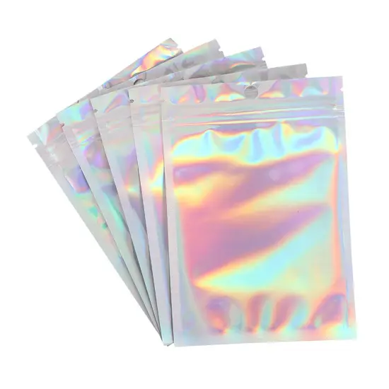 Kitcheniva Resealable Holographic Mylar Foil Bag {3}