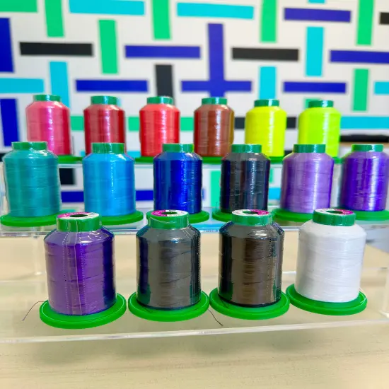 Isacord 100% Polyester Tex 40 Thread- 1000 meter spools White {7}