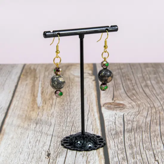 6 Packs of Pleated Metal Beads Pack of 10 {4}