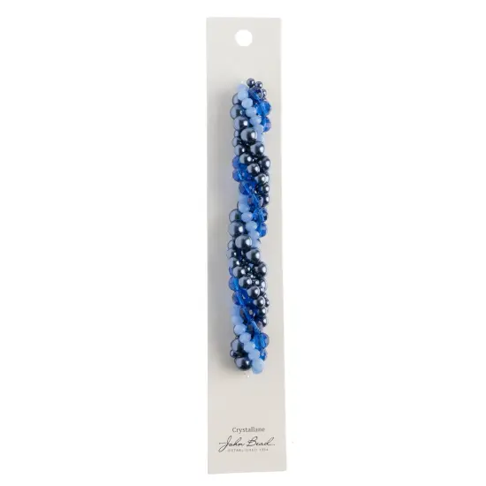 Crystal Lane DIY Monkshood Twisted Glass & Pearls Beads, 5 Strands {3}