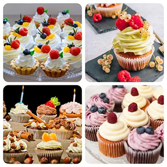 Kasmoire Reusable Piping Bags and Tips Set, Cake Decorating Tools with Icing Pastry Bags, Icing Bags Tips, Couplers and Frosting Bags Ties for Cookie Cupcakes {3}