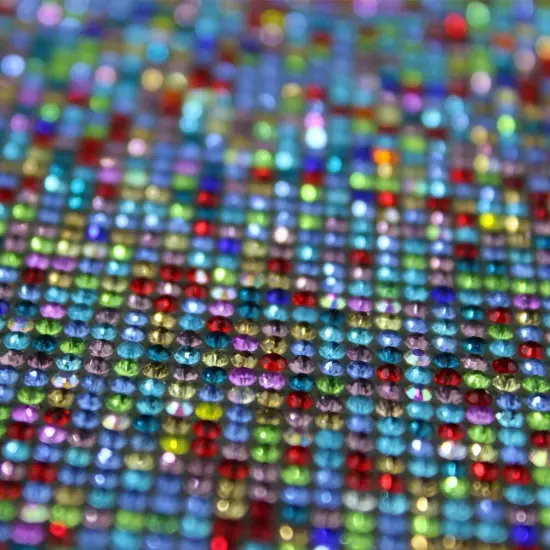 Kitcheniva Round Rhinestone Stickers Sheet Self Adhesive DIY Mixed color {1}