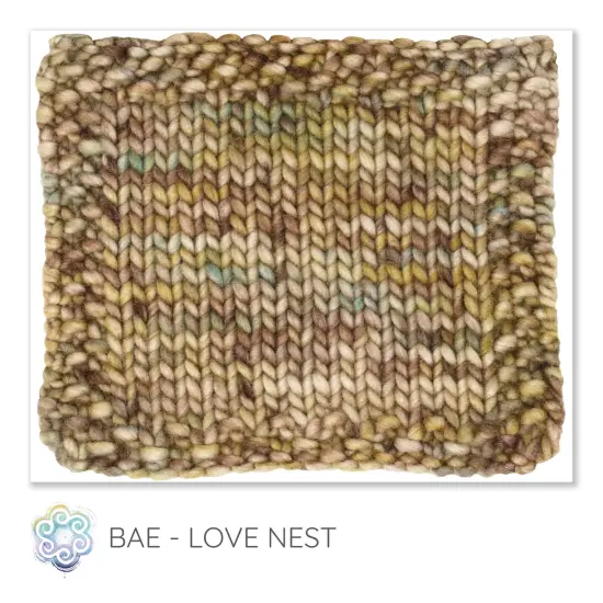 DIY Winter Accessories Triple Set Knit Kit. Includes Bulky Superfine Merino Wool Yarn, Printed Pattern, Pom-Pom, Rim Tag. Soft, Cozy, Great for Gifts Love Nest {2}