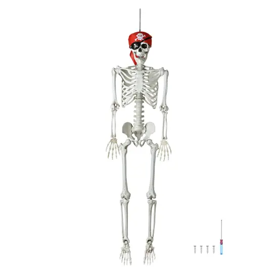 Halloween 5.4 FT Skeleton Bones {1}