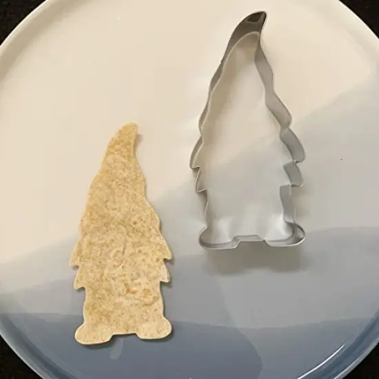 Gnome Cookie Cutter Set-5.3" 4.5" 4.3"-3-Pieces-Holiday Cookie Cutters Fondant Biscui Cutters {3}