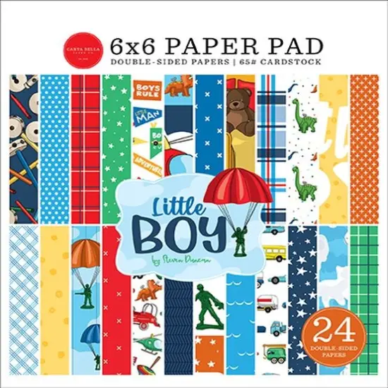 Echo Park Little Boy: 6x6 Paper Pad {1}