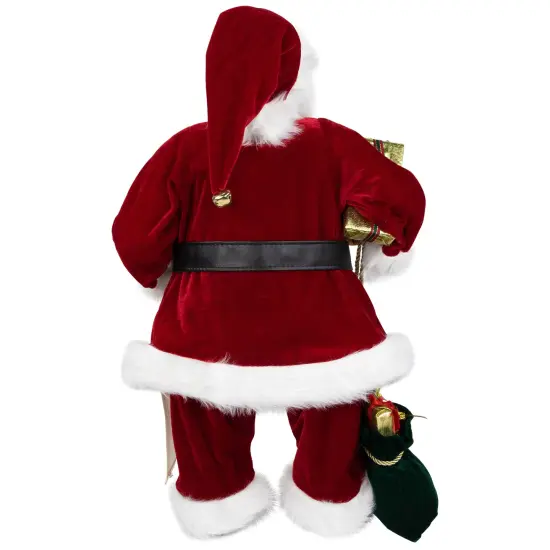 Northlight Standing Santa Claus with List Christmas Figure - 24" Red {6}