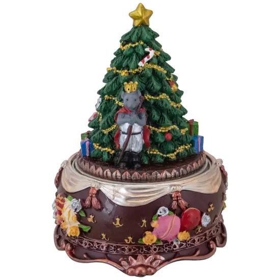 Northlight Musical Nutcracker and Ballerina Christmas Decoration - 6.25" Green {5}