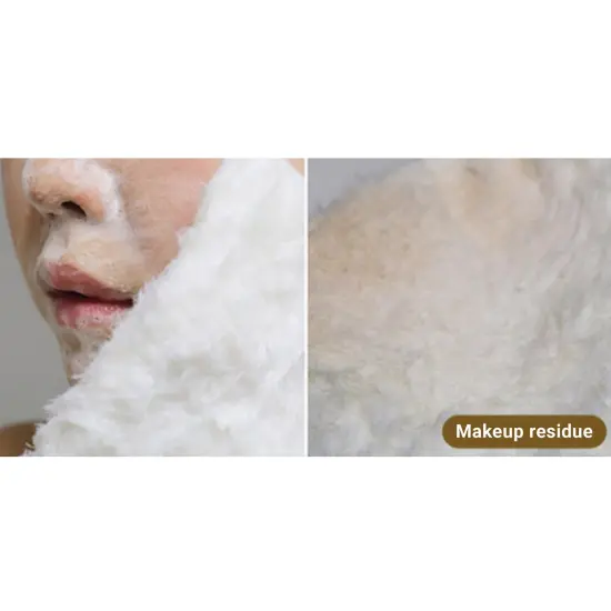 100% Viscose (vegetable fiber) Facial Wash Cloth and Makeup Remover Cloth Beige {4}