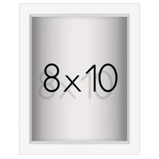 Americanflat Shadow Box Frame - 1.5 Interior Depth for Memorabilia - Display Case for Showcasing Souvenirs, Awards, and Medals - Shatter Resistant Glass - Hanging Hardware {1}