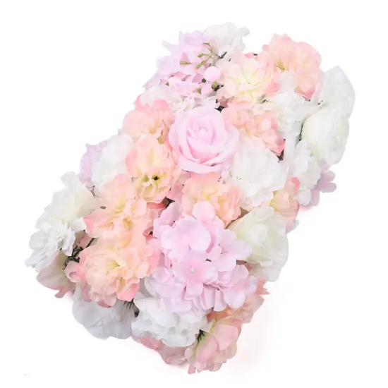 3Pcs Artificial Hydrangea Flower Wall Panels for Wedding Party Decor {2}