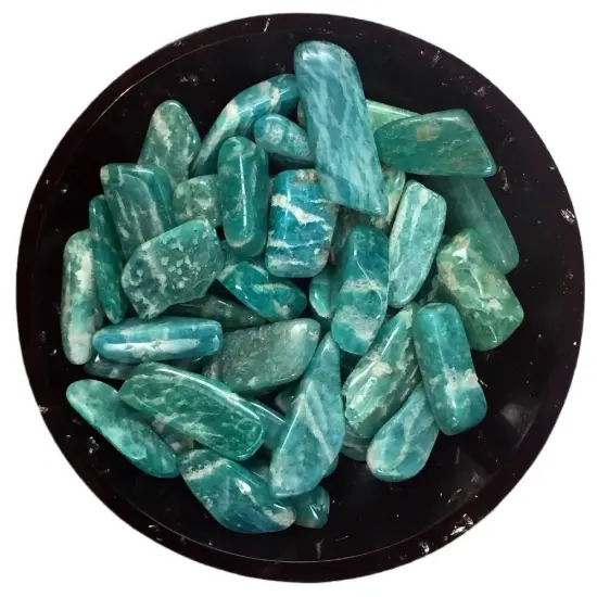 Amazonite (Russian) Crystal Chips &ndash; Size XS {1}