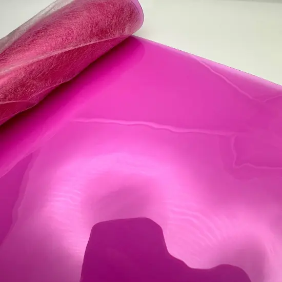 Hot Pink Clear Jelly Vinyl (TPU) {1}
