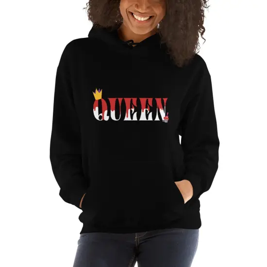 Red Queen Unisex Hoodie {1}