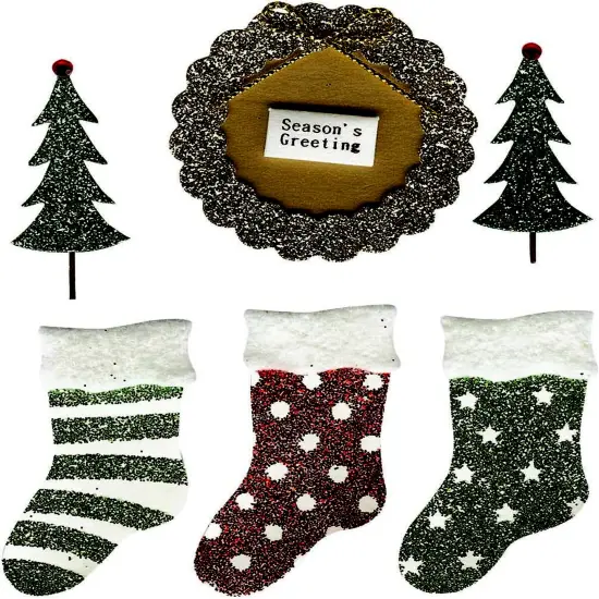 Jolee's Boutique Season's Greetings Dimensional Stickers {1}