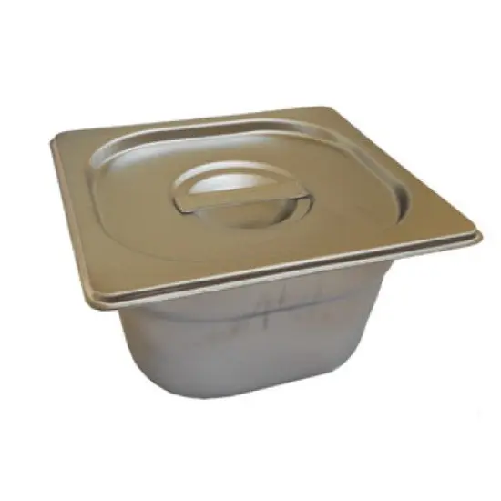 Stainless Steel Container Large w/ Lid {1}