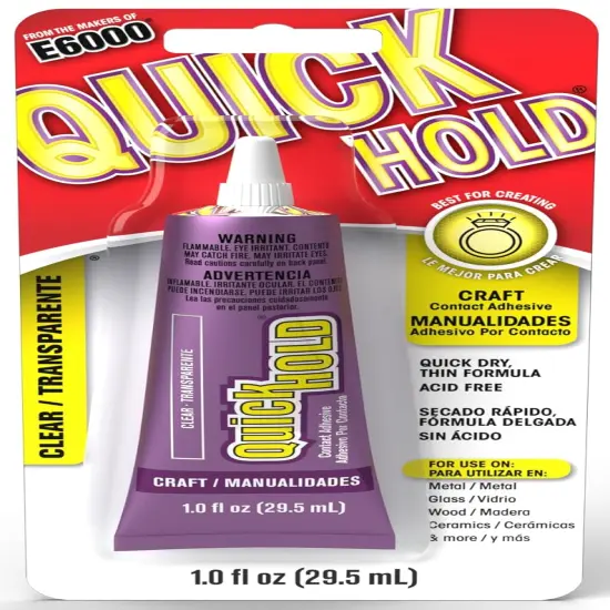 E6000 QuickHold All Purpose Craft Adhesive, Clear {1}
