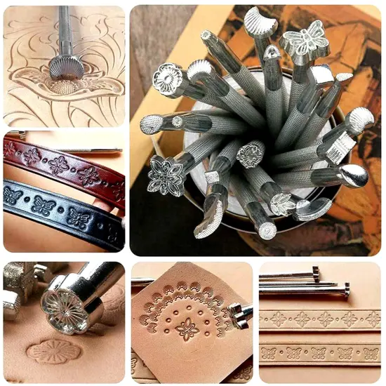 20-Piece Leather Working Tools Set {3}