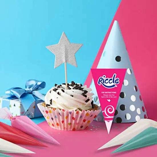 100 Anti Burst Pastry Bags - Disposable Piping Bags 12 Inch - Icing Piping Bags for Frosting - Ideal for Cakes and Cookies Decoration {3}