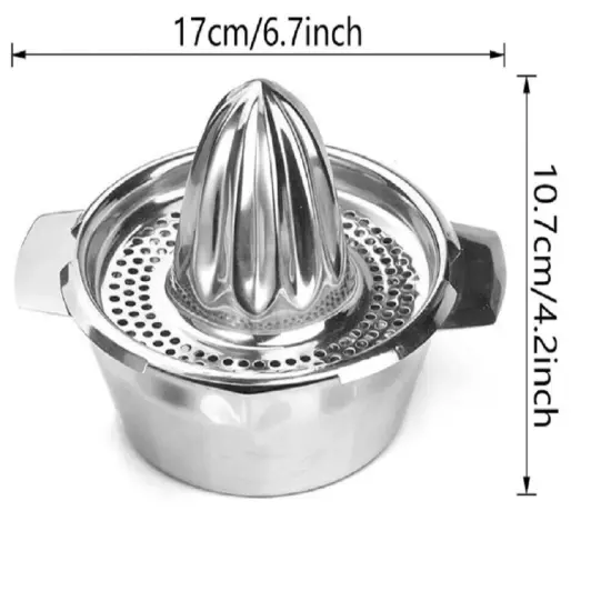 Kitcheniva Stainless Steel Hand Press Squeezer With Bowl {2}