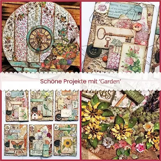 10 Pack Scrapbooking Paper, Multi-Colored {5}